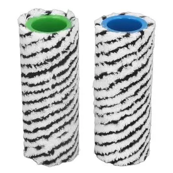 Сменный ролик для щетки для твердого пола из микрофибры, моющийся, для влажной и сухой уборки, для Karcher FC3 FC3D серый