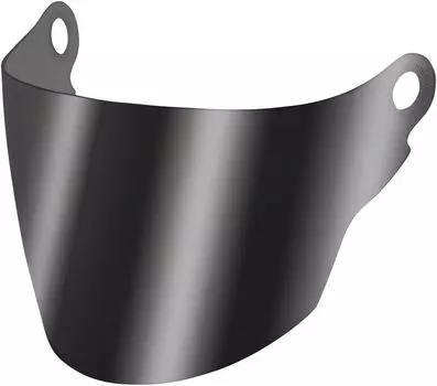 Сменный щиток для мотоцикла, серебристый, зеркальный, без УФ-фильтра [Komine] HK-1651