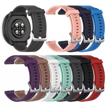 Сменный силиконовый регулируемый ремешок для часов 20 мм для Polar Ignite