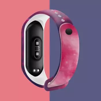 Сменный силиконовый ремешок для часов для Mi Band 7 3 4, мягкий ремешок для браслета, аксессуары для MI Band 5 6 7 NFC For Mi Band 3 4 / NFC