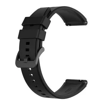 Сменный силиконовый ремешок для часов Huawei Watch GT 2 Pro (черный)