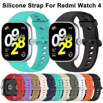 Сменный силиконовый ремешок для часов, новый браслет для Redmi Watch 4