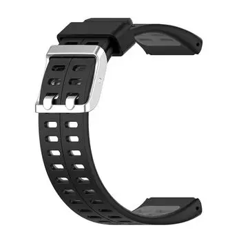 Сменный силиконовый ремешок для часов Polar V800 GPS Smart Bracelet Wrist Strap черный белый