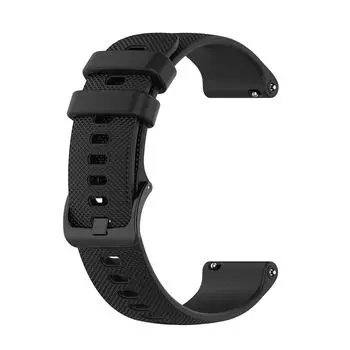 Сменный силиконовый ремешок для умных часов A# 22 мм для Polar Vantage чёрный