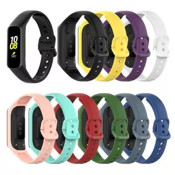Сменный силиконовый ремешок для умных часов Samsung Galaxy Fit 2 R220