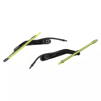 Сменный стеклоочиститель фар 1 пара 2 шт аксессуары черный