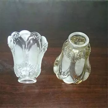 Сменный стеклянный абажур в винтажном стиле, прозрачный аксессуар для коньяка, глобусные светильники с конусным абажуром для потолочного вентилятора, настенные светильники clear