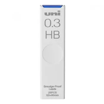 Стержень для карандашей Mitsubishi Sharp Uni 0,3 мм HB