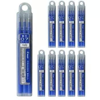 Сменный стержень Pilot Friction Ball 0,7 мм 3 л LFBKRF30F3L 3 шт. x 10 комплектов