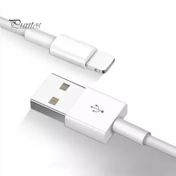 Сменный USB-кабель для синхронизации данных из ПВХ, 1 м, для iPhone XR/XS/X/8/7/6S/7P/8P