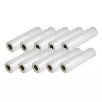 Сменный вакуумный пакет Super Roll Вакуумный рулон для бытового использования Сменный рулон продается отдельно Вакуумный контейнер для хранения Пищевой упаковщик Пищевой