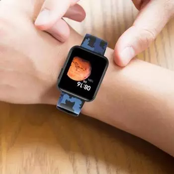 Сменный водонепроницаемый регулируемый цветной ремешок для часов Xiaomi Mi Watch Lite