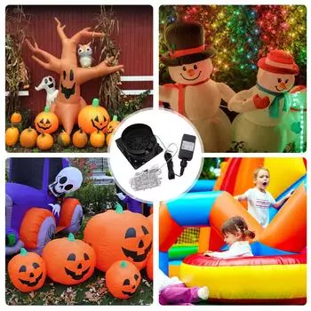 Сменный воздуходувка для рождественских надувных изделий, адаптер для замены уличных праздничных надувных украшений для двора, вентилятор