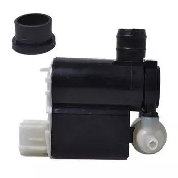 Сменный выход для насоса омывателя лобового стекла Насос для жидкости омывателя лобового стекла Насос омывателя лобового стекла Герметичное лобовое стекло чёрный