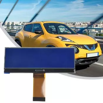 Сменный ЖК-экран радиоприемника для Nissan/Qashqai/Juke/Micra/Navara/NV200 Автомобильный ЖК-экран Автомобильный мультимедийный проигрыватель Инструмент чёрный