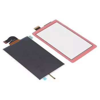 Сменный ЖК-дисплей для Switch Lite, прочная сменная ЖК-панель дисплея, запасные части для ремонта розовый