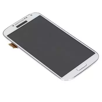 Сменный ЖК-дисплей, сенсорный дигитайзер, сборка для Samsung Galaxy S4White белый