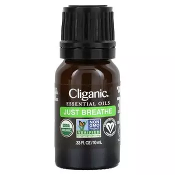 Смесь эфирных масел Cliganic Just Breathe 0,33 жидк. унции (10 мл), 1 х 10 мл