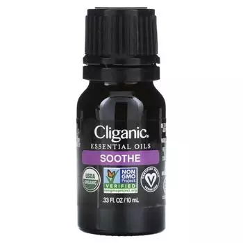 Смесь эфирных масел Cliganic, успокаивающая, 10 мл (0,33 жидких унции), 1 х 10 мл