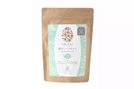 Смесь для беременных «Яйцо» Китайский травяной чай Megumi 30 пакетиков от тошноты и рвоты Освежающий вкус Травяной чай для беременных Чай Angel s без кофеина