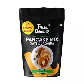 Смесь для блинов 250 г от True Elements - с 20% проса (Джовар) | Блины за 2 минуты | Без майды | Без пищевой соды | Без добавления рафинированного сахара | Блин