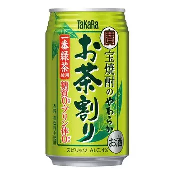 Смесь мягкого чая Takara Shochu 335 мл x 24 [Ноль углеводов/Ноль пуринов] [Не сладкий, негазированный] [Бутылки Chu-hi]