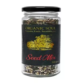 Смесь семян (145 г), Seed Mix, Organic Soul