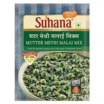 Смесь специй Suhana Mutter Methi Malai, 50 г, упаковка из 4 шт.