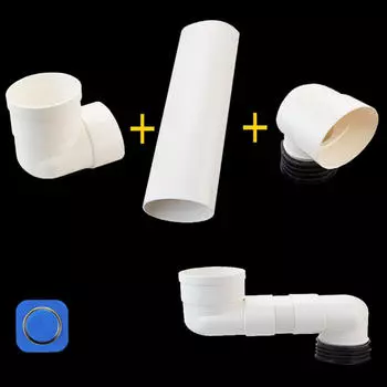 Смещенный фланец для унитаза, расширенный шланг для ремонта, универсальная эксцентриковая раковина для ванной комнаты