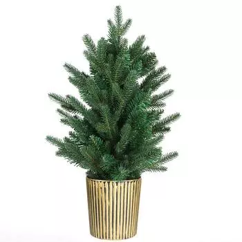 Смешанная маленькая рождественская елка из ПЭ/ПВХ, настольная, мини-искусственная имитация, свободная, 70 см, напольная, шифровальная, голая рождественская елка
