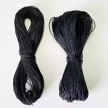Смешанные 100% льняные вощеные веревки, 25–50 м/лот, высокопрочные водонепроницаемые шнуры для ручной работы своими руками