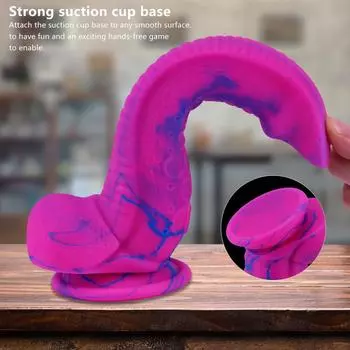 Смешанный цветной силиконовый дилдо имитация дилдо большой дилдо альтернативные секс-игрушки для женщин