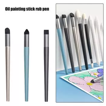 Смешивание губка ручка моющаяся эскиз щетка для натирания эскиз кисть для смешивания ручка для выделения деталей затенения C