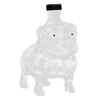 Смешная бутылка французского виски, 3D-гравированные бокалы для виски, винная стеклянная бутылка для виски для собак, Fanyil Eaglory, уникальный графин для вина, для мужчин One Size