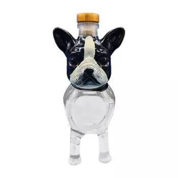 Смешная бутылка французского виски, 3D-гравированные бокалы для виски, винная стеклянная бутылка для виски для собак, Fanyil Eaglory, уникальный графин для вина, для мужчин One Size