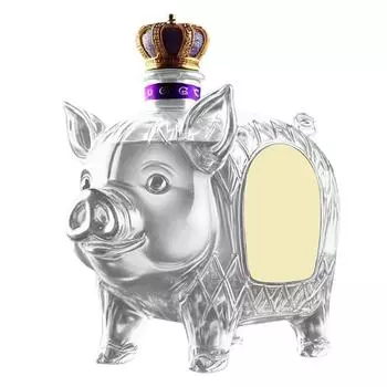 Смешная бутылка французского виски, 3D-гравированные бокалы для виски, винная стеклянная бутылка для виски для собак, Fanyil Eaglory, уникальный графин для вина, для мужчин One Size