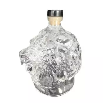 Смешная бутылка французского виски, 3D-гравированные бокалы для виски, винная стеклянная бутылка для виски для собак, Fanyil Eaglory, уникальный графин для вина, для мужчин One Size