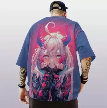 Смешная мужская футболка с принтом 3D Beauty, свободные футболки для мужчин, уличные тренды, мужская одежда, свободные повседневные топы с коротким рукавом, 2024, пуловер S