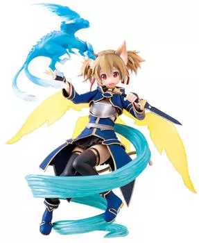 Смешные рыцари Sword Art Online Silica ALO scale ПВХ окрашенная готовая фигурка Ver. 1/8