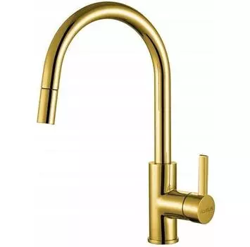 Смеситель Alveus Tesla золото 1091616