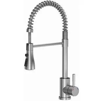 Смеситель BERG Pera сталь BQPR8SSQ