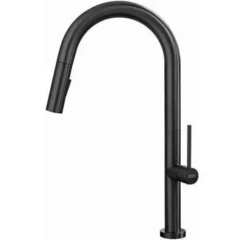 Смеситель BERG SLIM WWP gun metal S130336GM