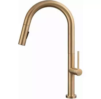 Смеситель BERG SLIM WWP золото S130336BG