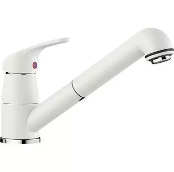 Смеситель Blanco Daras-S Silgranit-Look белый (517735)