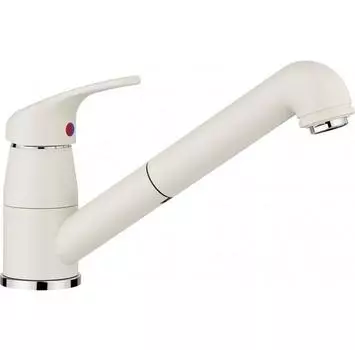 Смеситель Blanco Daras-S Silgranit-Look белый 526937