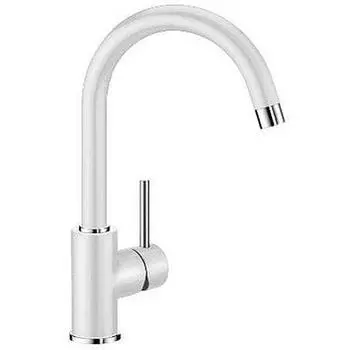 Смеситель Blanco Mida Silgranit-Look белый (519418)