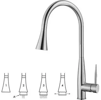 Смеситель Blue Water Porto хром BWP24CR