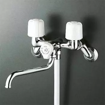 Смеситель для душа KVK с функцией временного отключения воды для холодных регионов KF100N2W 2-рычажный