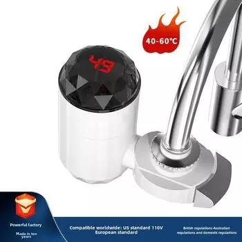 Смеситель для кухни с мгновенным нагревом воды и встроенной очисткой — простая установка и нагрев за 3 секунды foreign trade European regulations