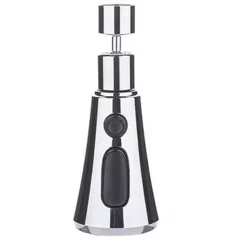 Смеситель для кухни с выдвижным распылителем, матовый никель, 3-позиционные смесители для кухонной мойки с одной ручкой One Size